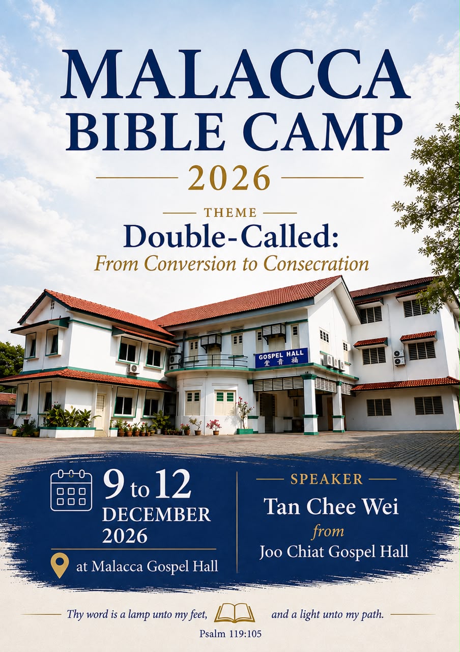Invitation to Malacca Bible Camp 2026